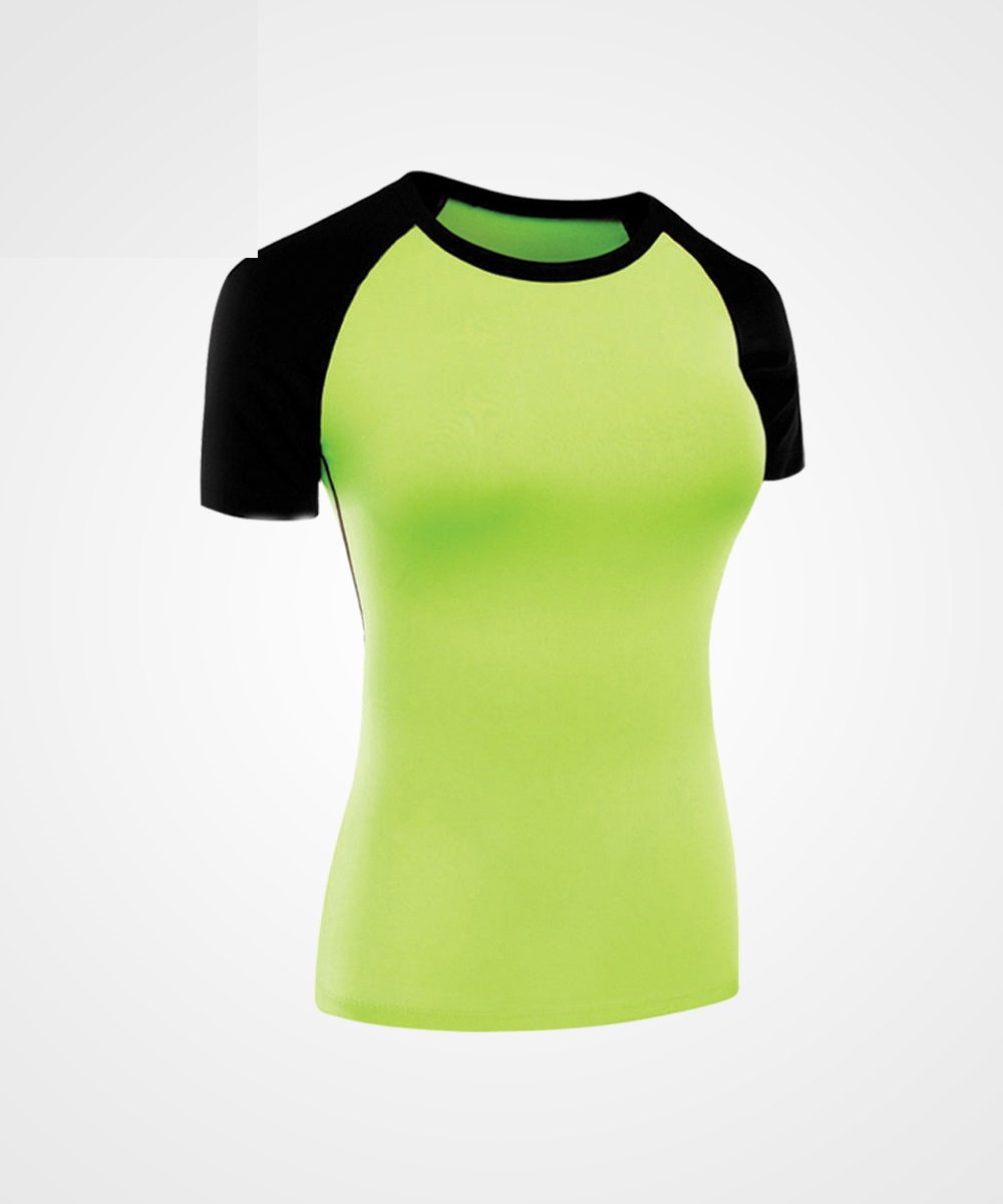 LADIES COMPRESSION SHIRT SHORT SLEEVES